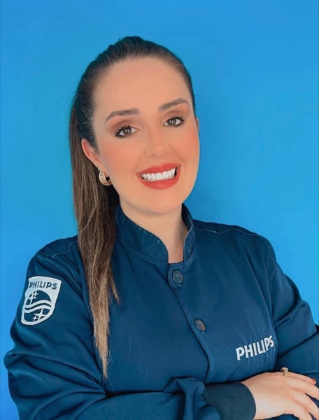 Fga. Mestre Jordana Baran, fonoaudióloga responsável Philips Florianópolis